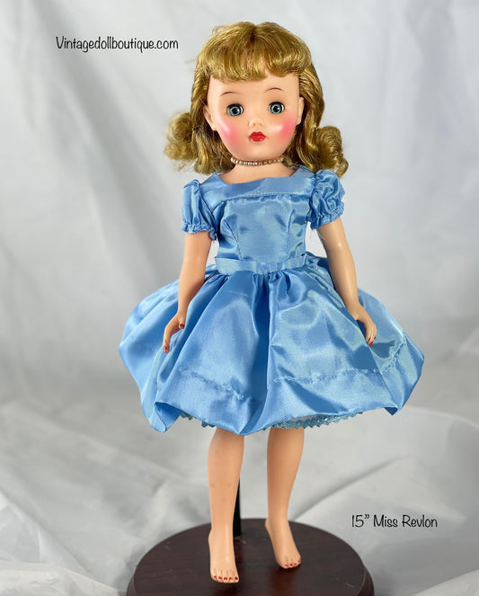 Taffeta Dress for 15” Miss Revlon