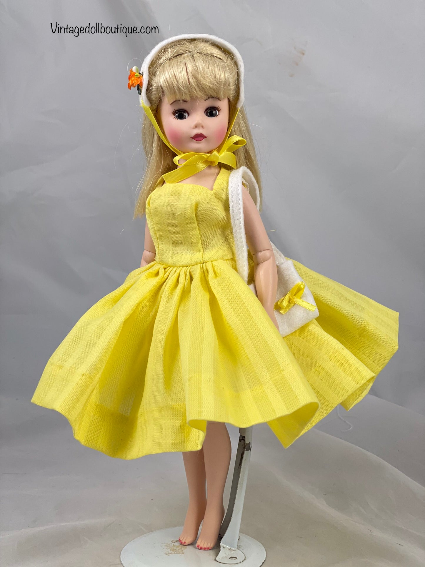 Yellow outfit for 10” Cissette
