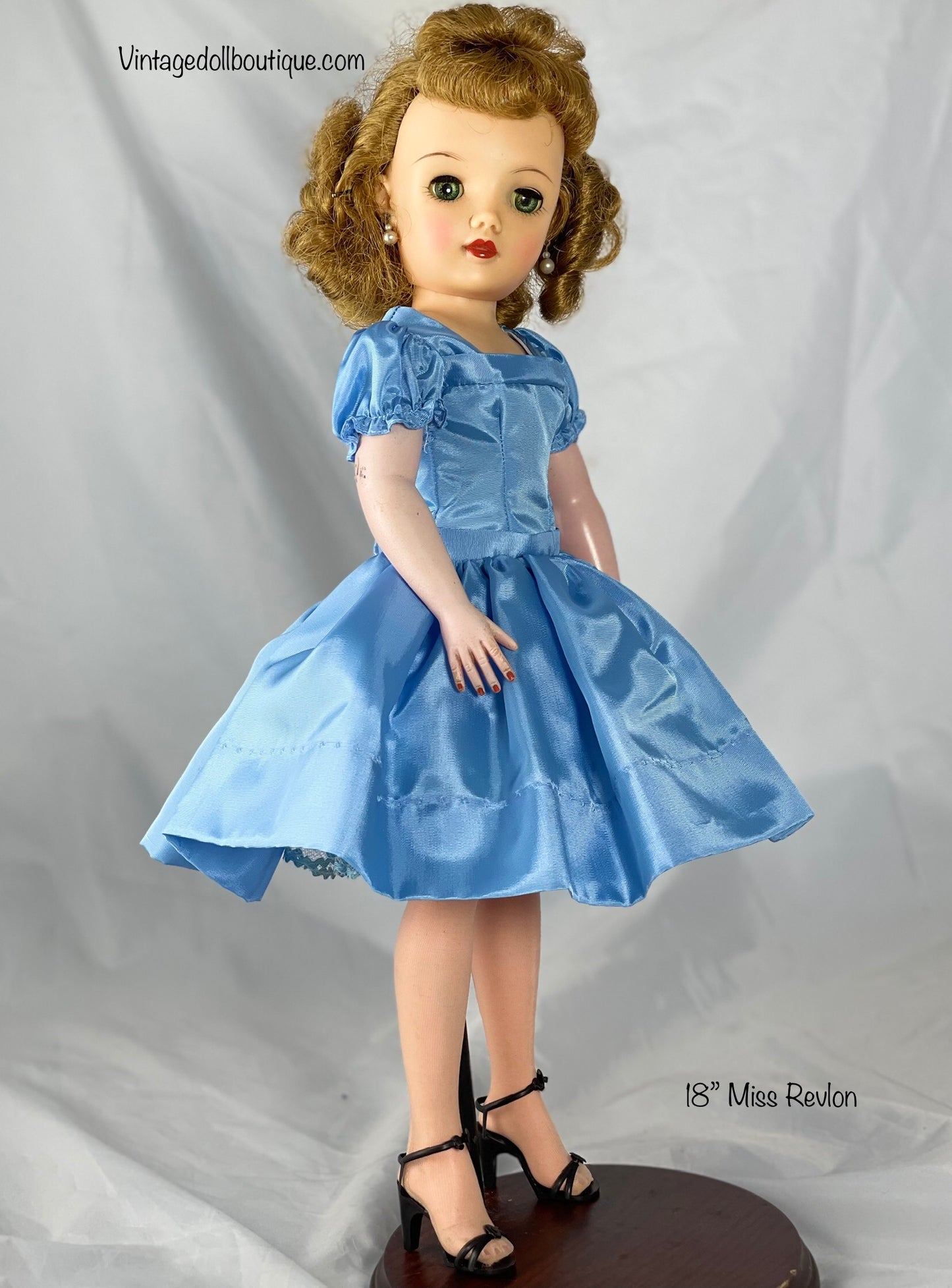 Taffeta Dress for 18” Miss Revlon