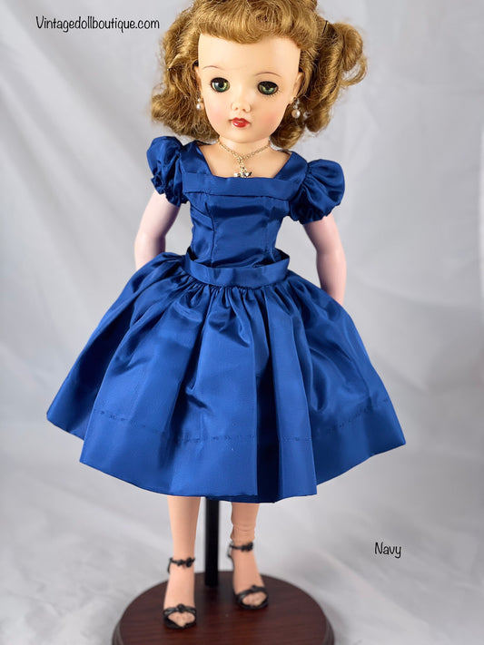 Taffeta Dress for 18” Miss Revlon