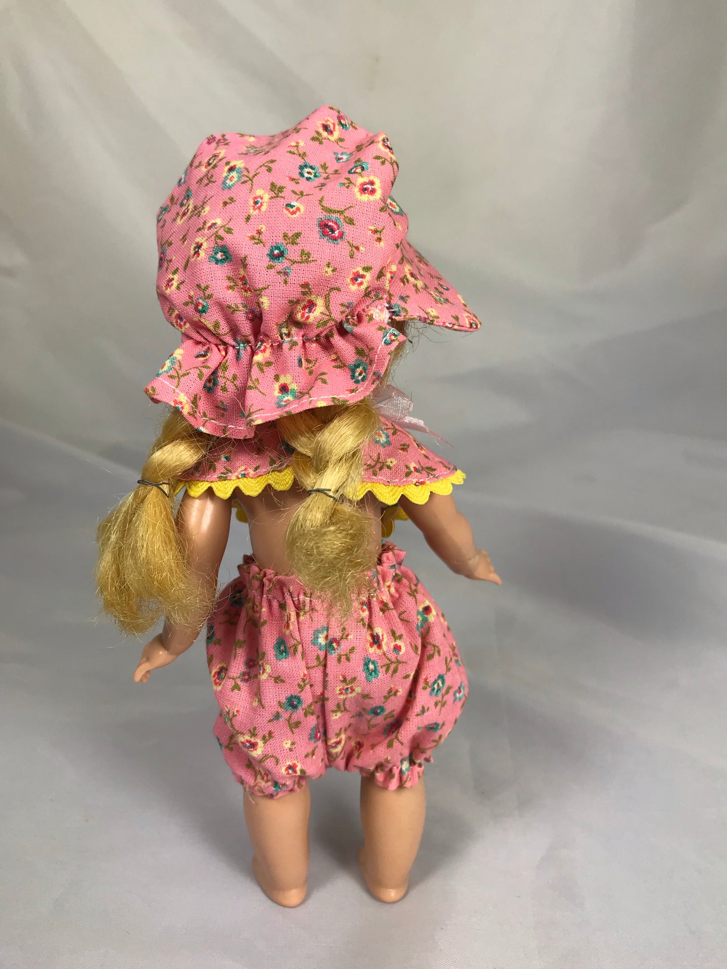 sunsuit and hat for Ginny