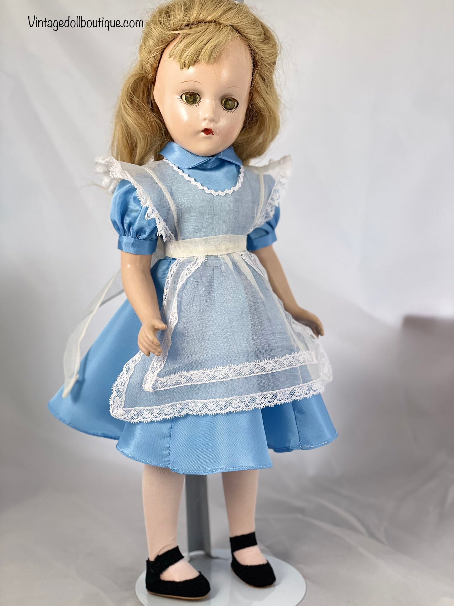 Reproduction 18” Alice in Wonderland pinafore