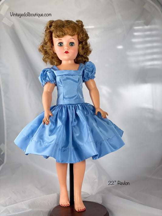 Taffeta Dress for 22” Miss Revlon