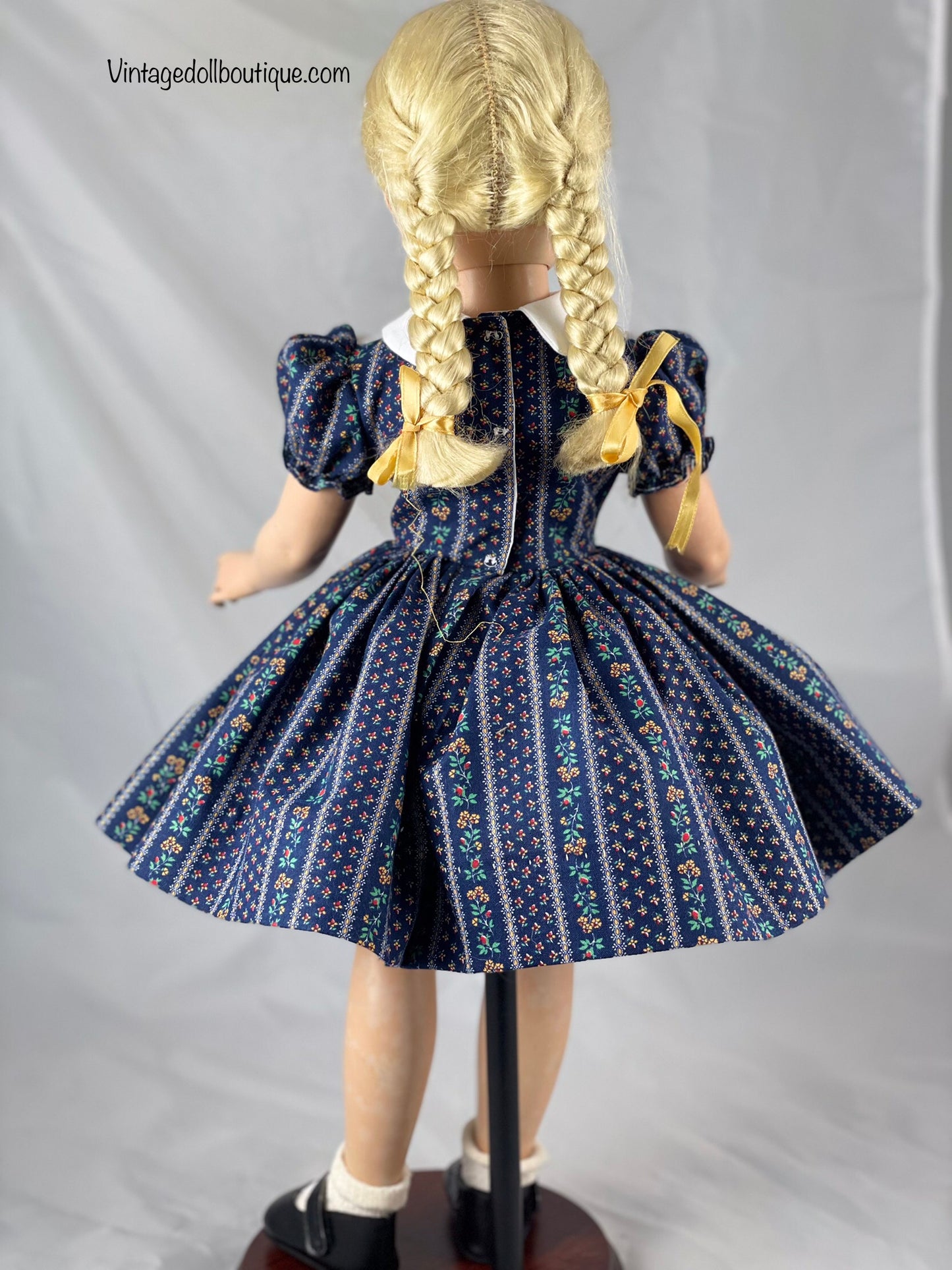 Floral dress for 20” Madame Alexander Doll